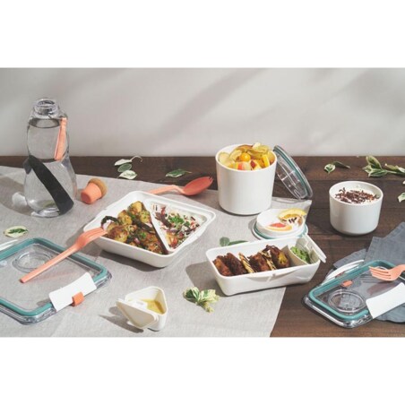 Butelka filtrująca wodę EAU GOOD oliwkowa, 800 ml, Black+Blum