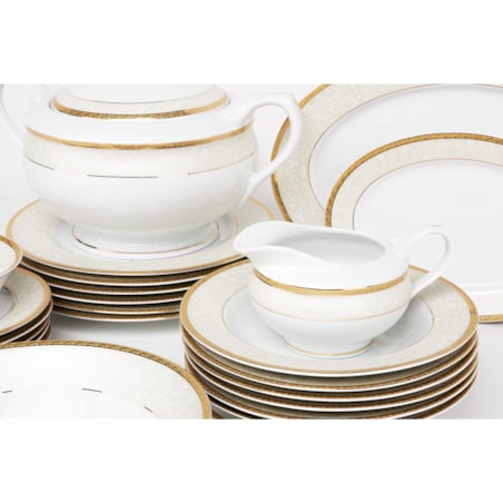 Serwis obiadowy 6os. (25el.) AGAWA GOLD