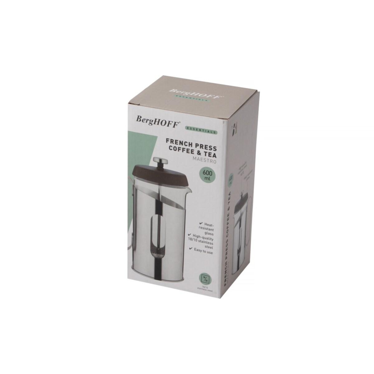 Zaparzacz do kawy i herbaty MAESTRO 0,6 L