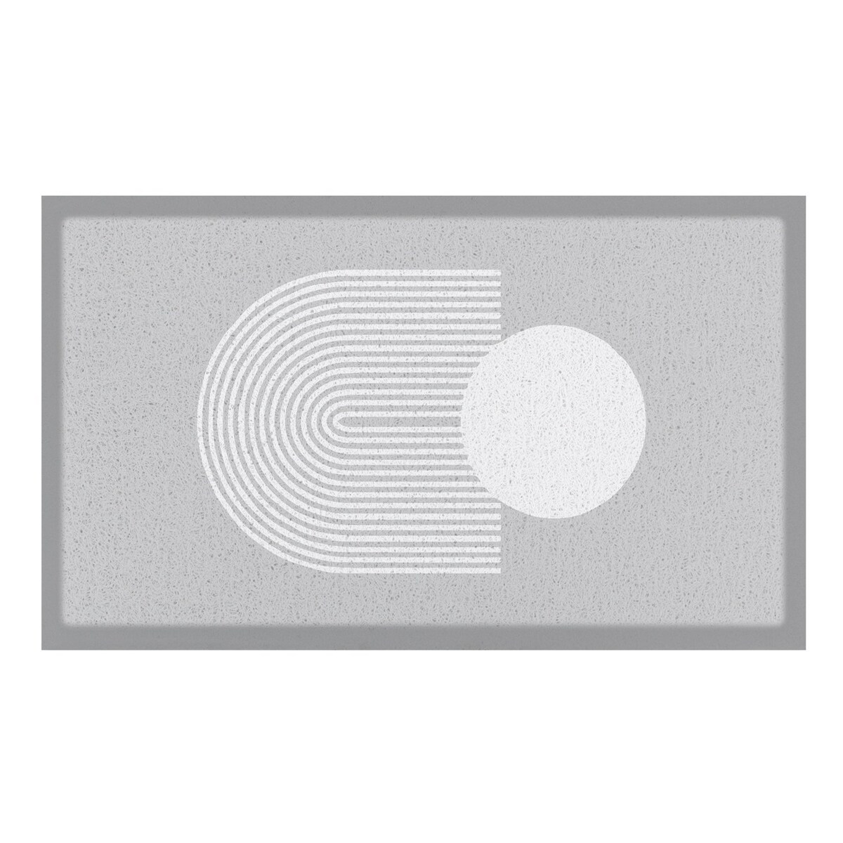 Wycieraczka Grey Abstract Sphere Indoor & Outdoor (- 70 x 40 cm)