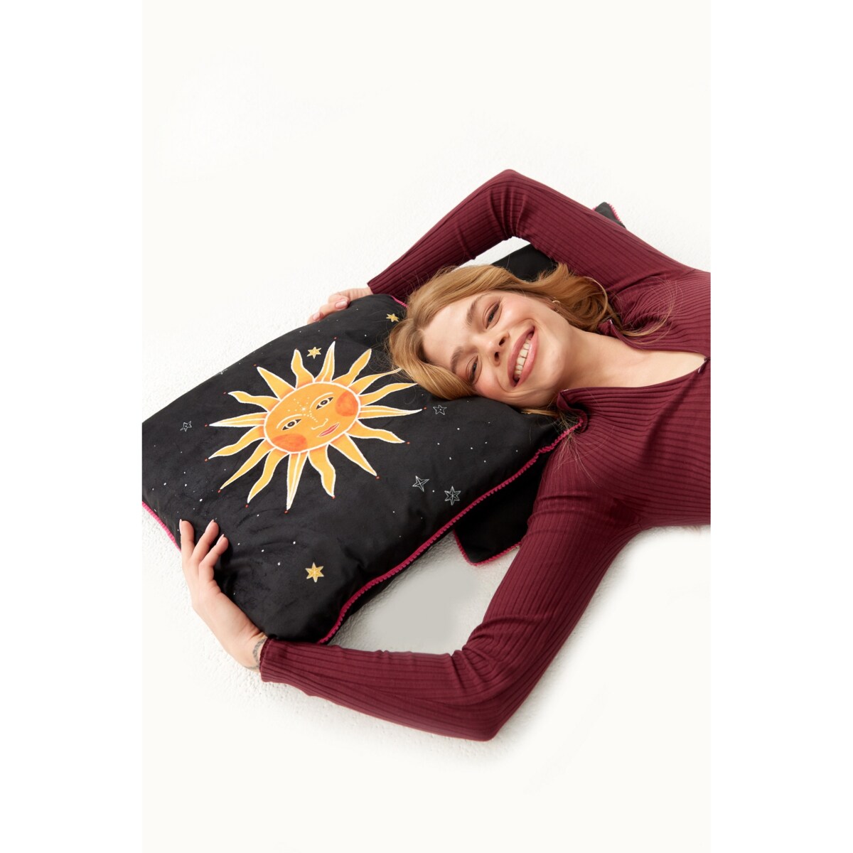 Poszewka z grafiką El Sol