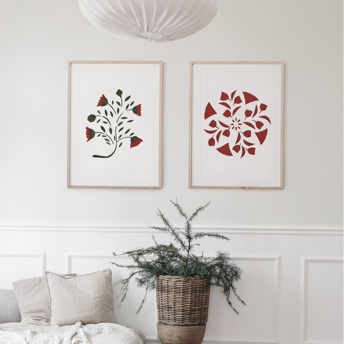 Zestaw Plakatów Folkowe Duo 30x40cm