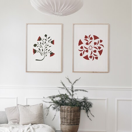 Zestaw Plakatów Folkowe Duo 30x40cm