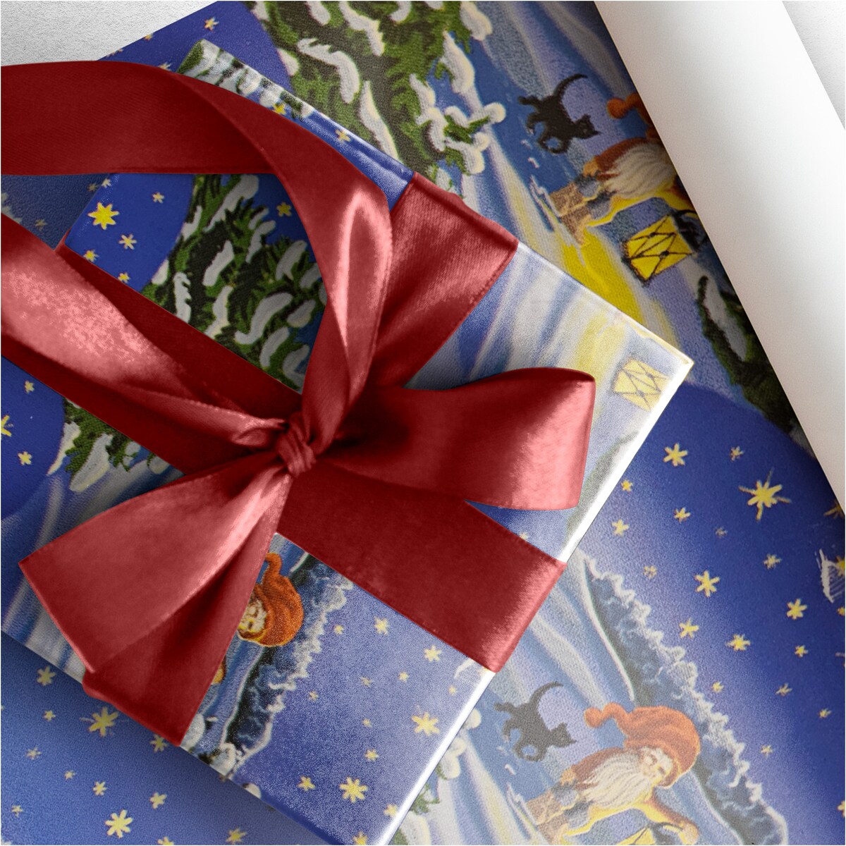 Papier do pakowania prezentów 20 METRÓW MEGAROLKA Świąteczny Do Paczek Ozdobny