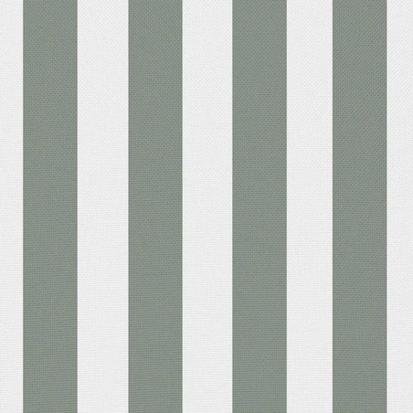 vidaXL Poduszki na zewnątrz, 4 szt., w paski, 45x45 cm, szare