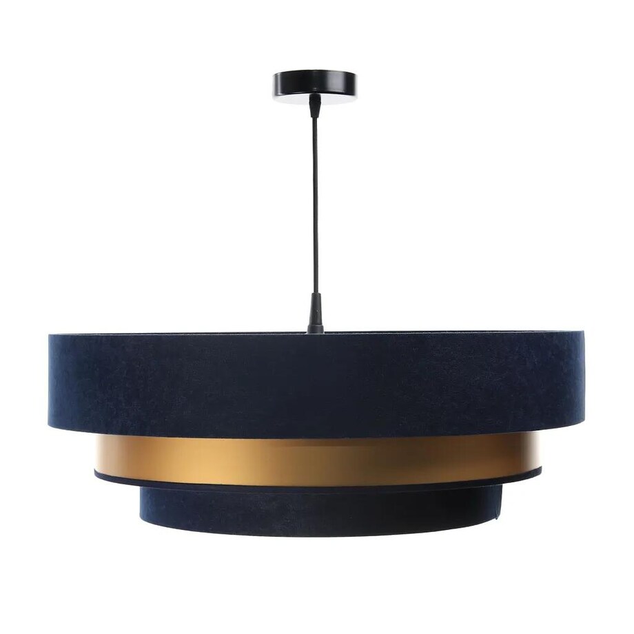 Lampa wisząca TRIO MIX granatowa/złota
