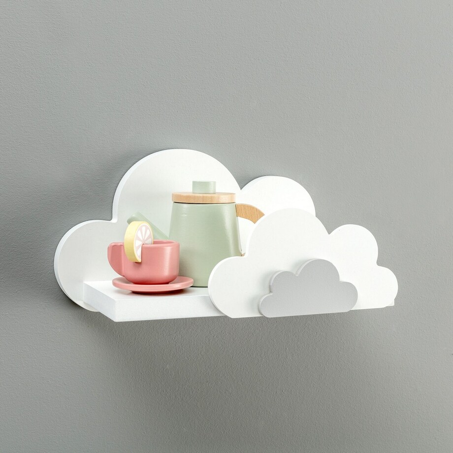 Półka Clouds 29,5x15x15cm grey, 29,5 x 15 x 15 cm