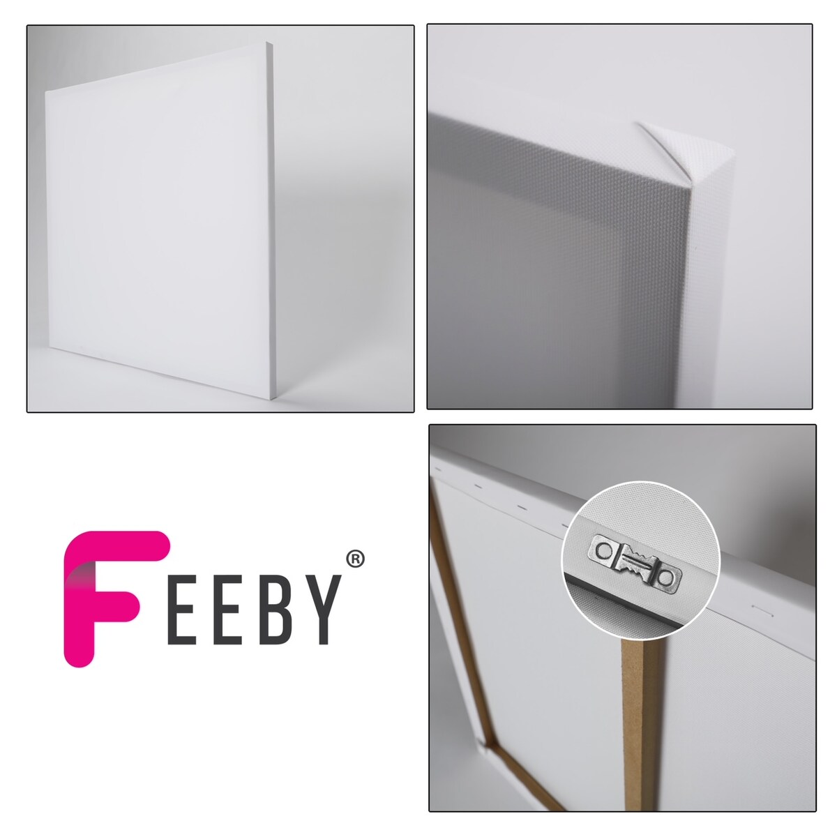 Feeby Obraz na płótnie, Okrągłe kształty 40x60