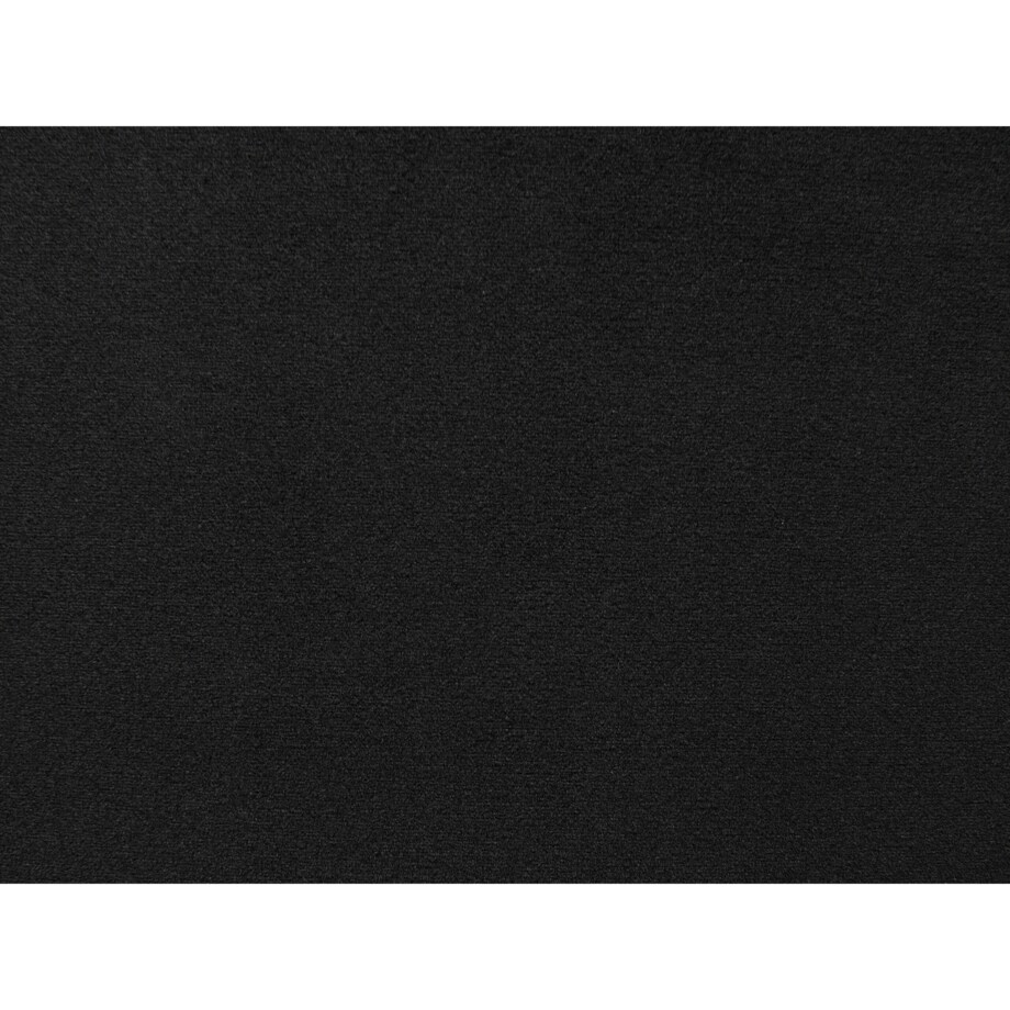 Puf welurowy ⌀ 39 cm czarny SOPHIA
