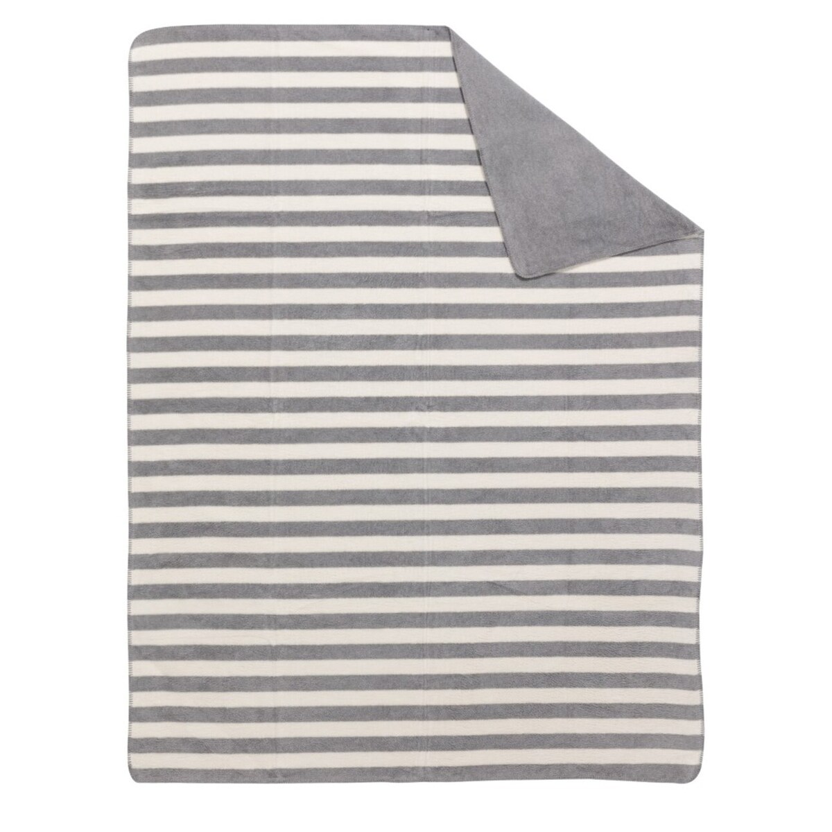 Koc Cosy Home 150x200cm Gray Stripes, 150 x 200 cm