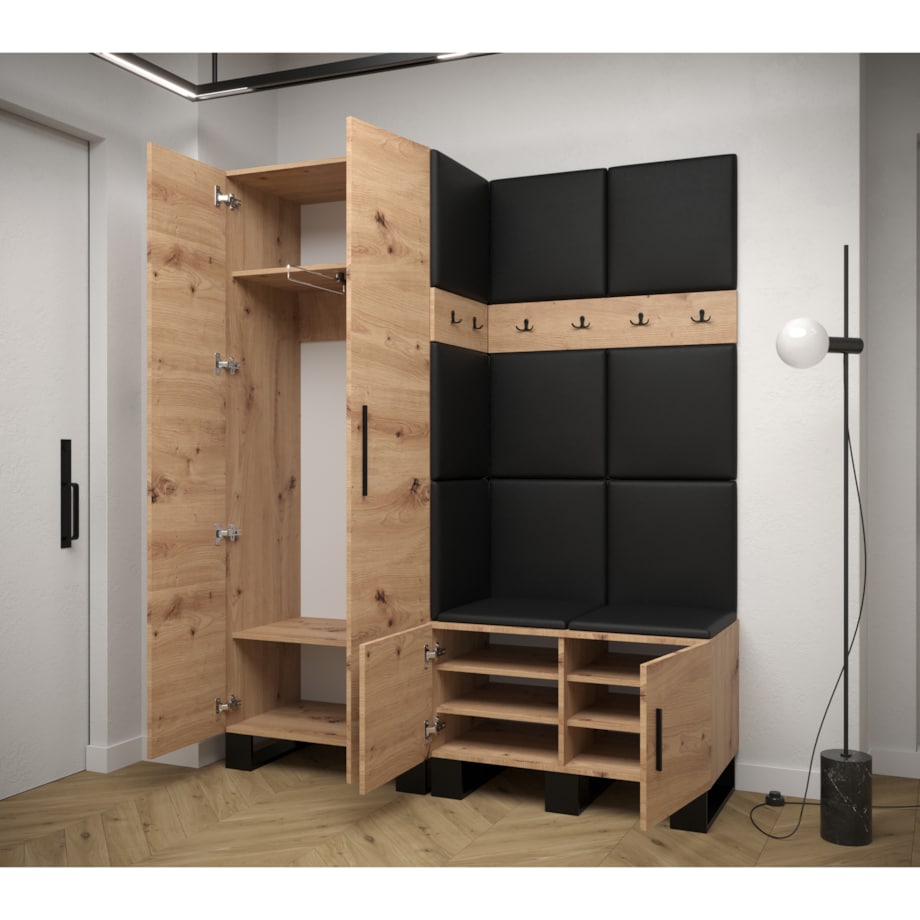 Garderoba do przedpokoju Abiks ARTIN 2 artisan+manila18