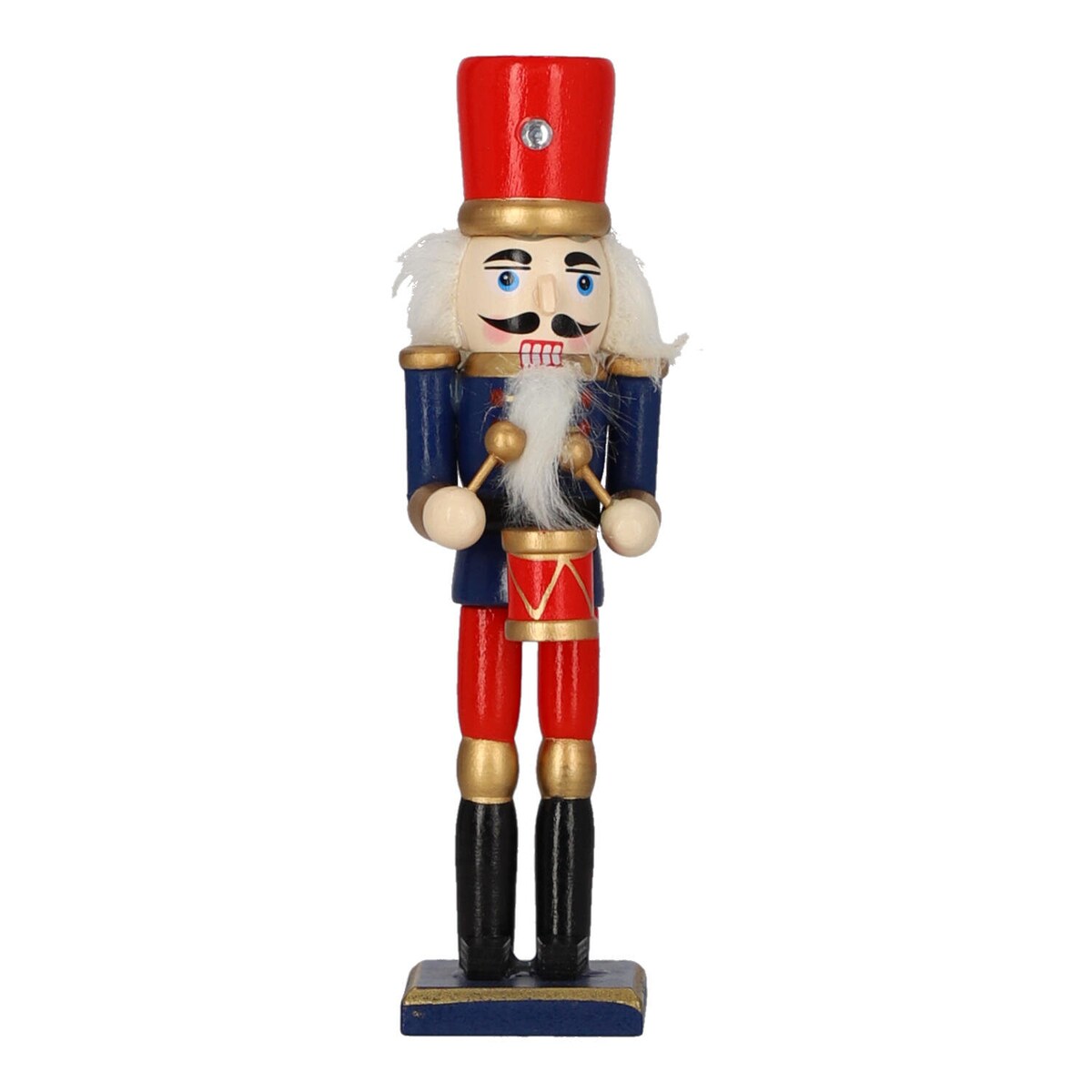 DZIADEK DO ORZECHÓW Luke 18 cm w czerwonej czapce