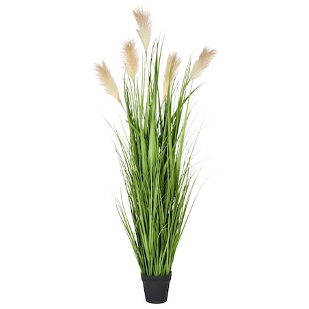 Sztuczna roślina PAMPAS GRASS 130 cm Zielony
