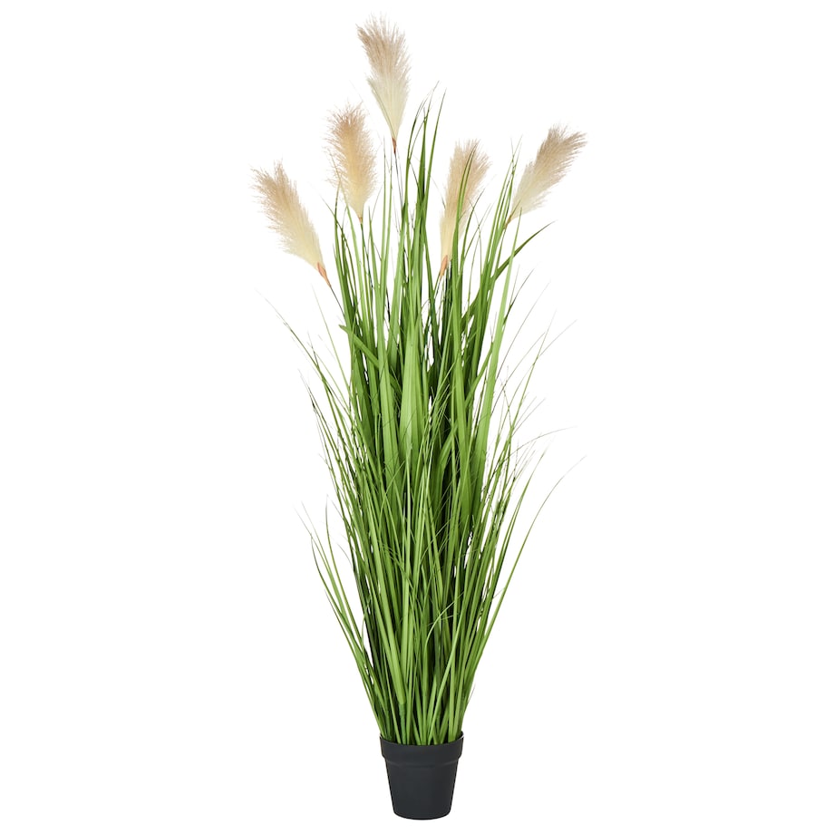 Sztuczna roślina PAMPAS GRASS 130 cm Zielony