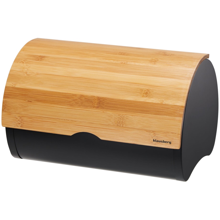 Chlebak stalowy 32cm pojemnik na chleb pieczywo KLAUSBERG