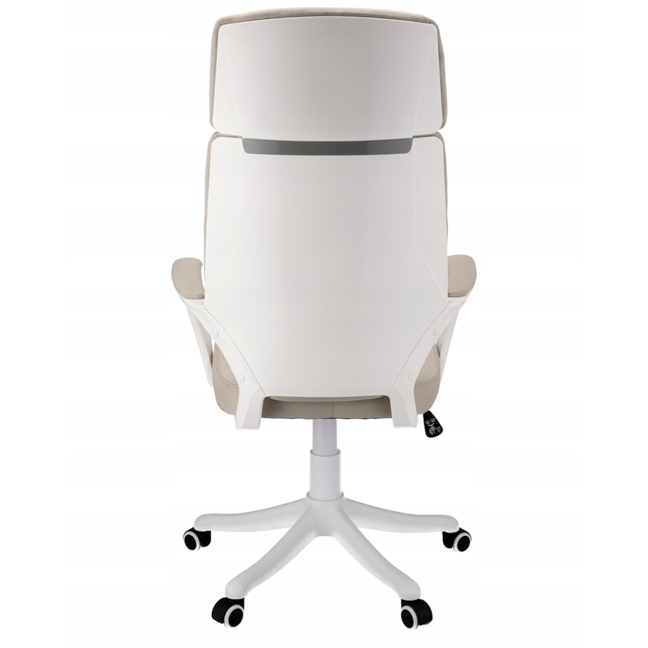 Fotel biurowy materiałowy ICON beżowy