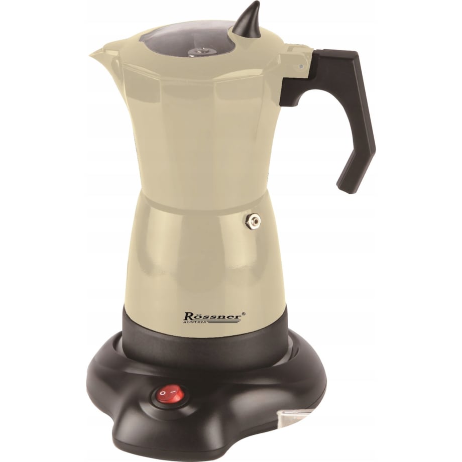 Kawiarka elektryczna kafeterka espresso kremowa ROSSNER
