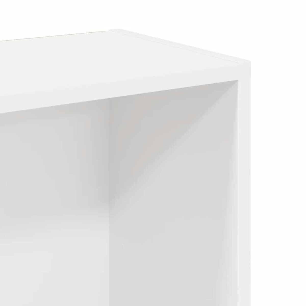 vidaXL Regał, biały, 80x24x109 cm, materiał drewnopochodny