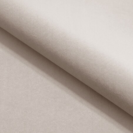 Narożnik ALEX z regulowanymi zagłówkami, lewostronny - Matt Velvet beżowy