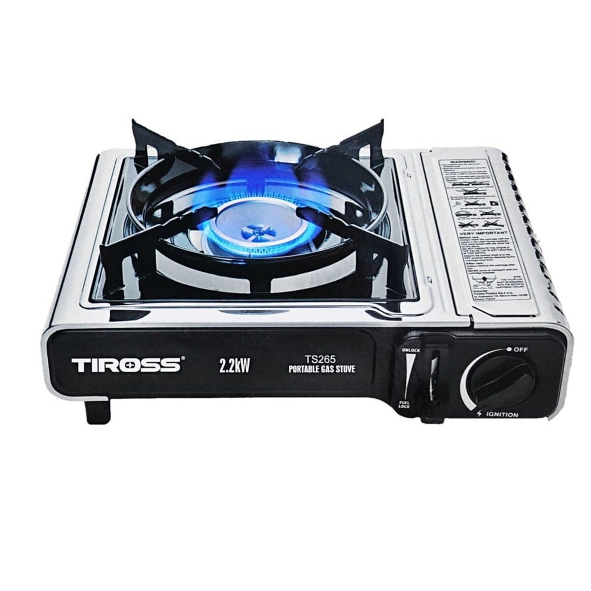 Tiross kuchenka turystyczna gazowa 2.2kw TS265