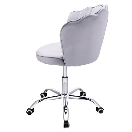 Fotel biurowy NULA obrotowy szary