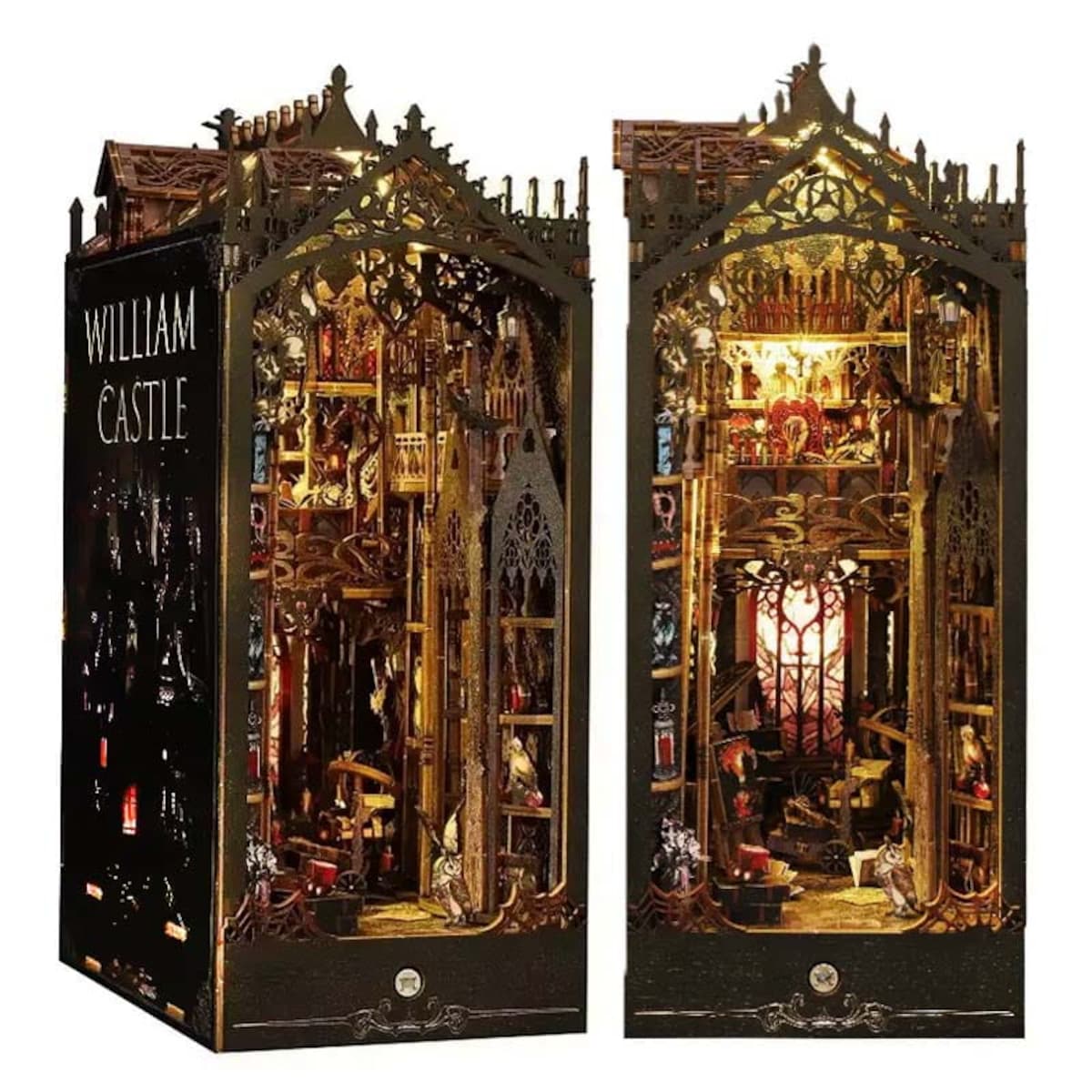 Miniaturowy domek Book Nook - Zamek księcia Williama