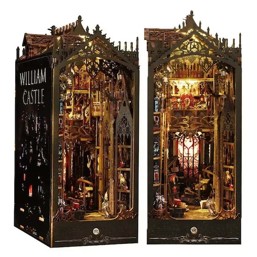 Miniaturowy domek Book Nook - Zamek księcia Williama
