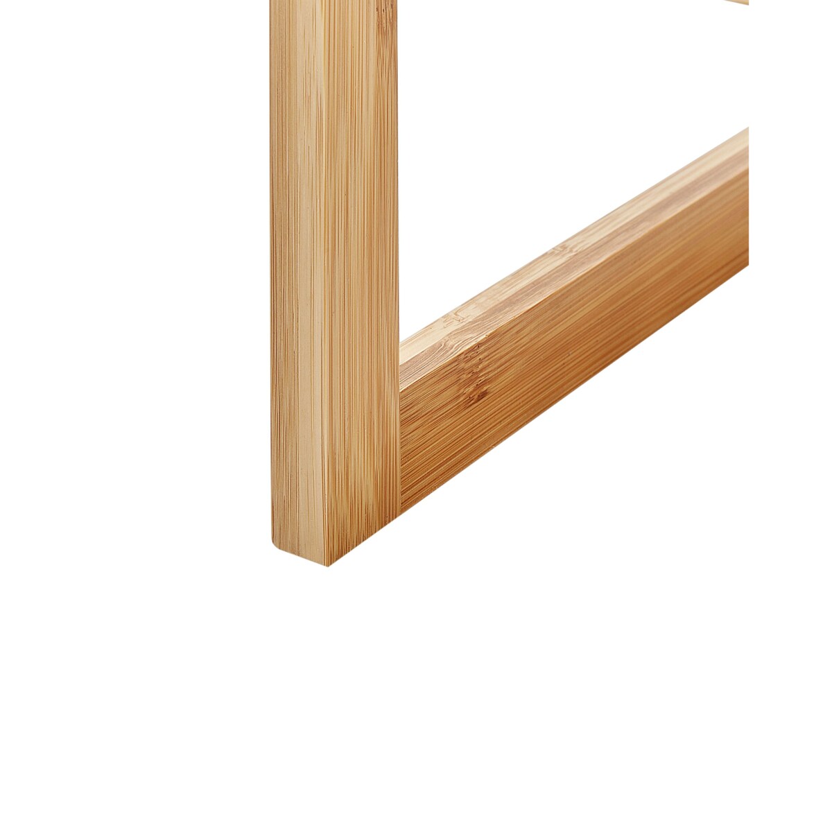 Regał łazienkowy bambusowy jasne drewno UVALDA