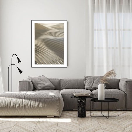 Poster Story, Plakat, Obraz - Kremowe Wydmy, wymiary 30 x 42 cm