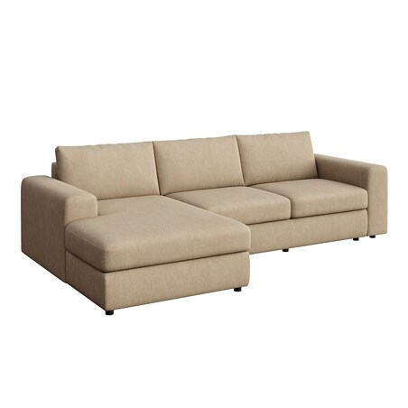Sofa narożna lewa Baga XL camelowa