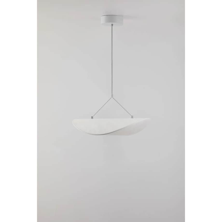 Lampa wisząca LED w tkaninie Zelvon 40 cm