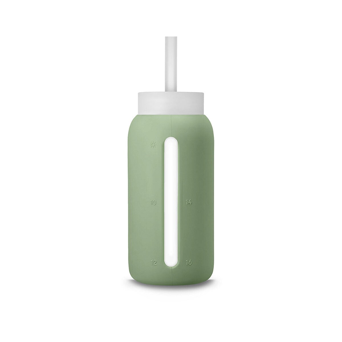 MUUKI słomka do butelki 720 ml, Clear