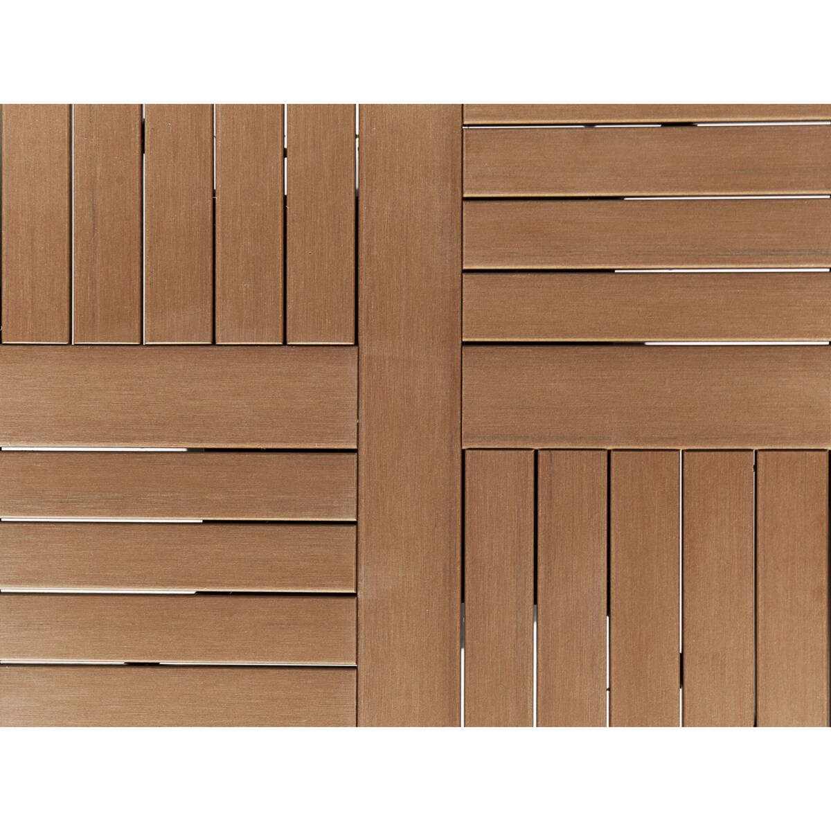 Stolik ogrodowy 60 x 60 cm jasne drewno PALMI