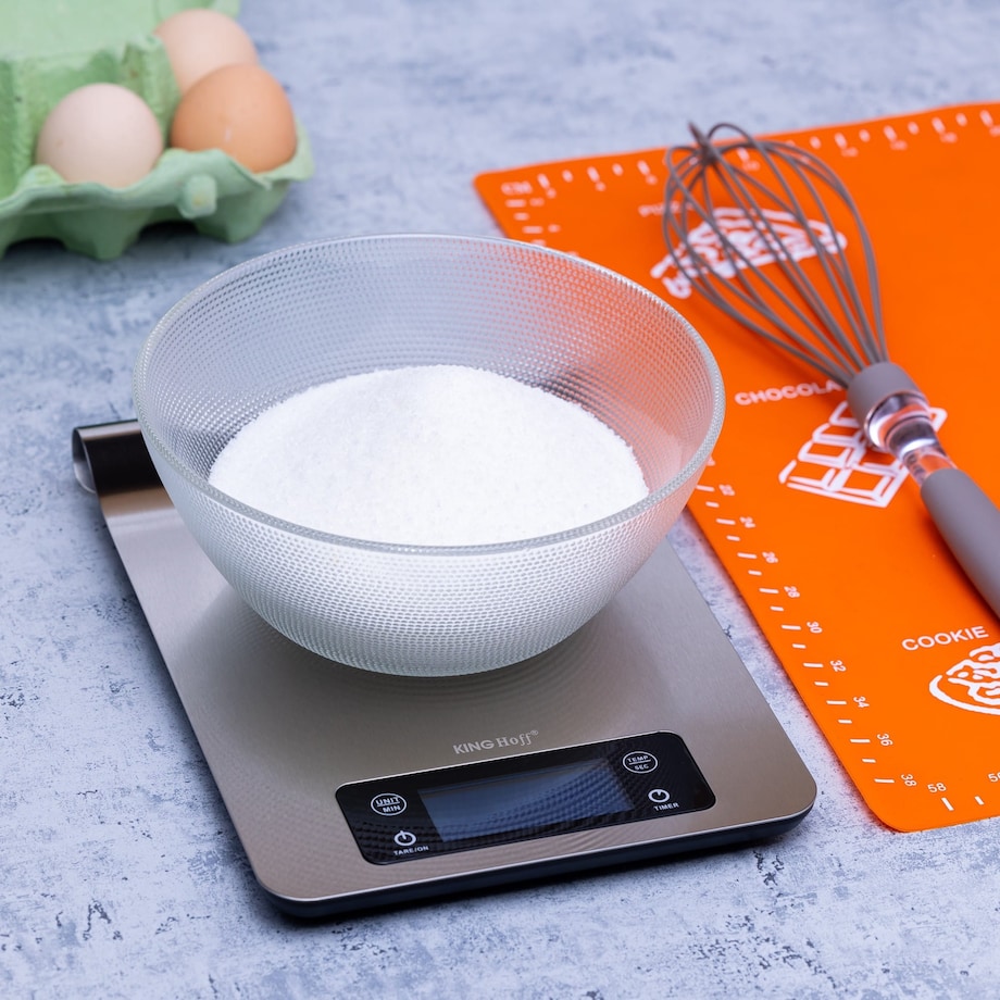 Elektroniczna waga kuchenna 1g 5kg na reling KINGHOFF