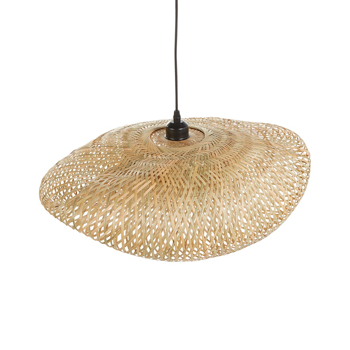 Lampa wisząca BALHA Drewno bambusowe Naturalny