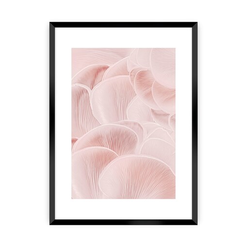 Plakat Pastel Pink I, 40 x 50 cm, Ramka: Czarna