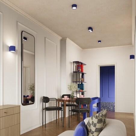 Plafon AURA 1 ultramaryna Gx53