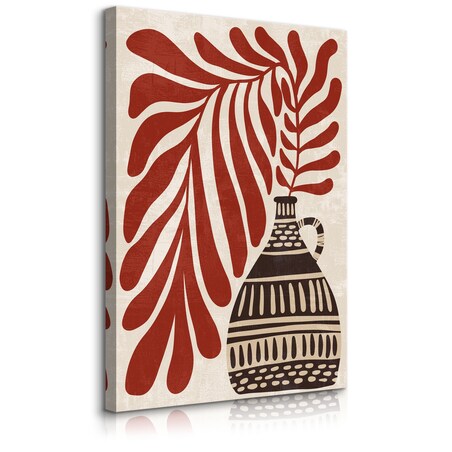 Obraz Azteckie Wzory Rośliny W Stylu Boho 80x120cm