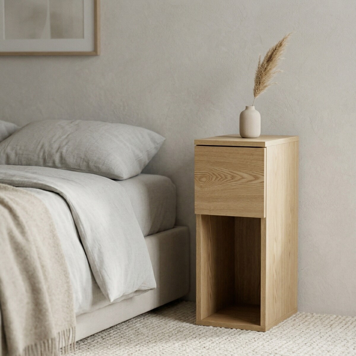 Wąski stolik pomocniczny TENY, 20 x 30 x 55 cm