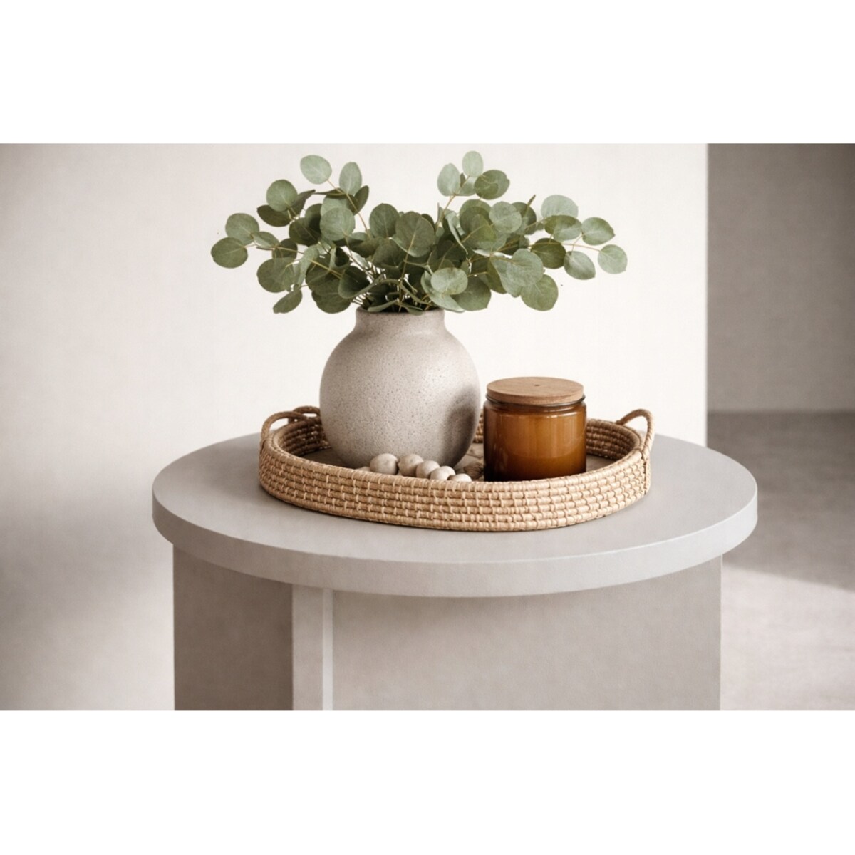 Stolik Kawowy TAVO Kaszmir 35 cm Stolik Nocny Japandi NOWOCZESNY Salon BOHO