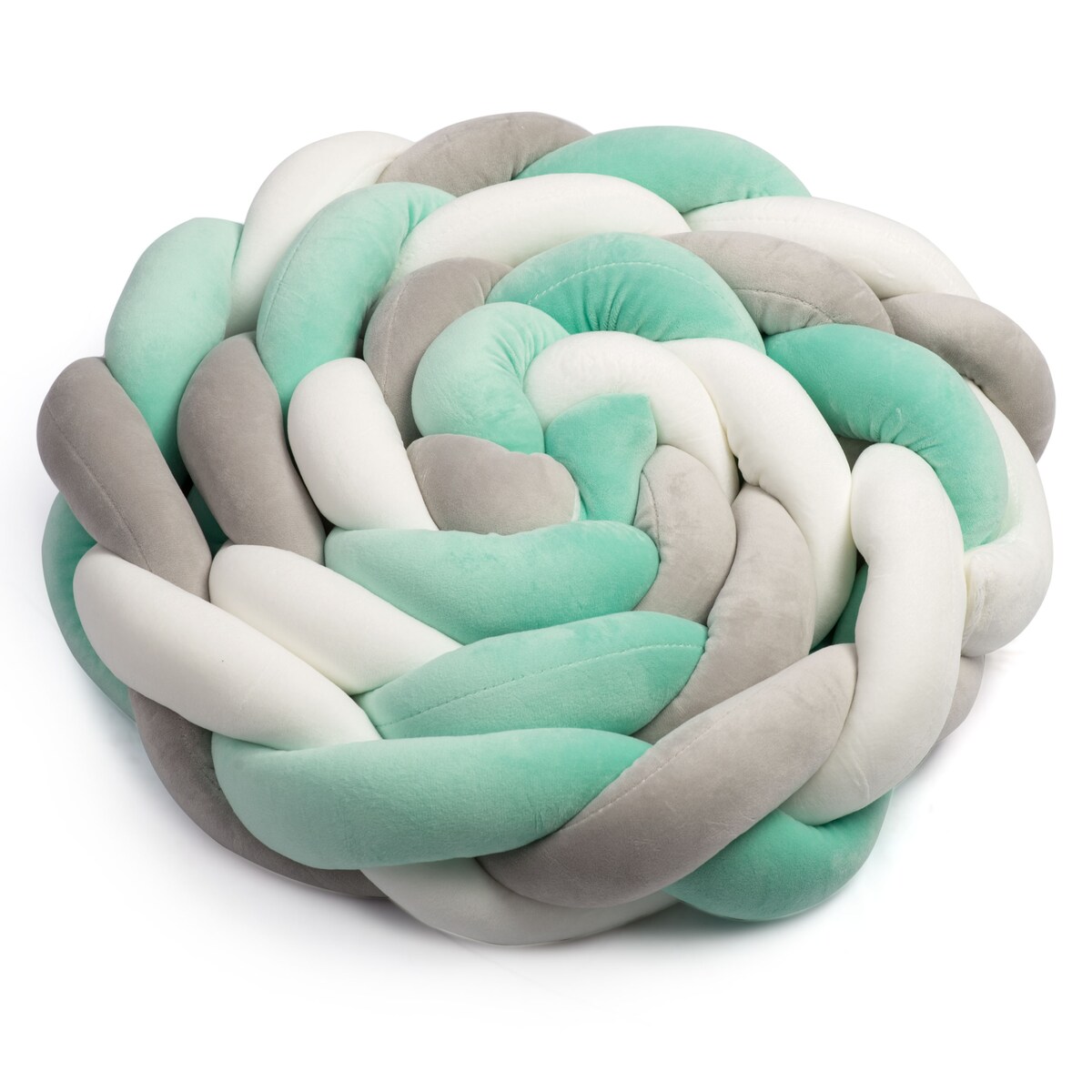 Ochraniacz do łóżeczka warkocz otulacz pleciony 2m Ricokids