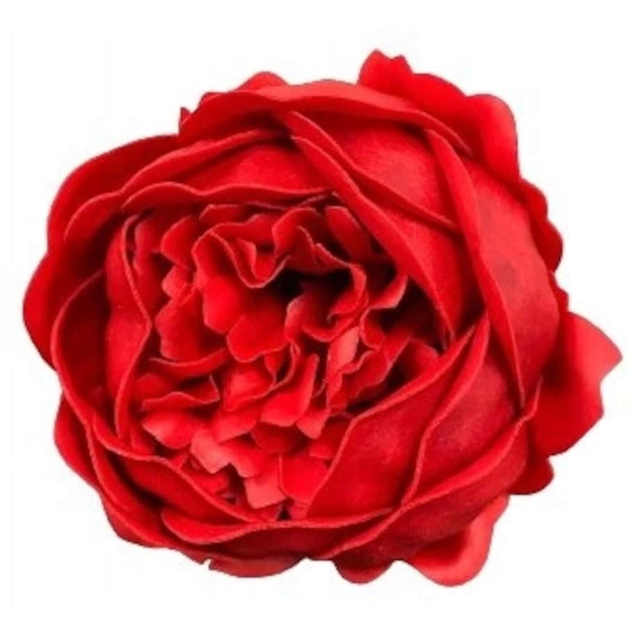 DUŻA xxl PIWONIA PEONIA płatki MYDLANE KWIATY do bukietu dekoracji prezentu