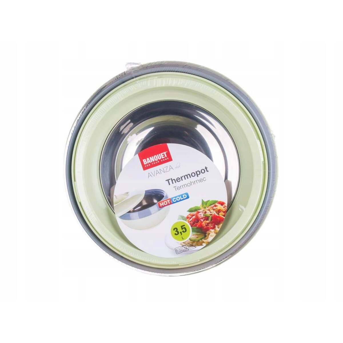 TERMOS OBIADOWY NA JEDZENIE pojemnik posiłek do pracy piknik grill 3,5 L