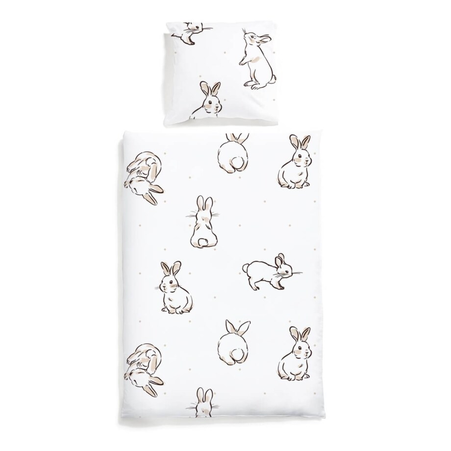 Pościel Króliki 140/200 + 50/60 cm