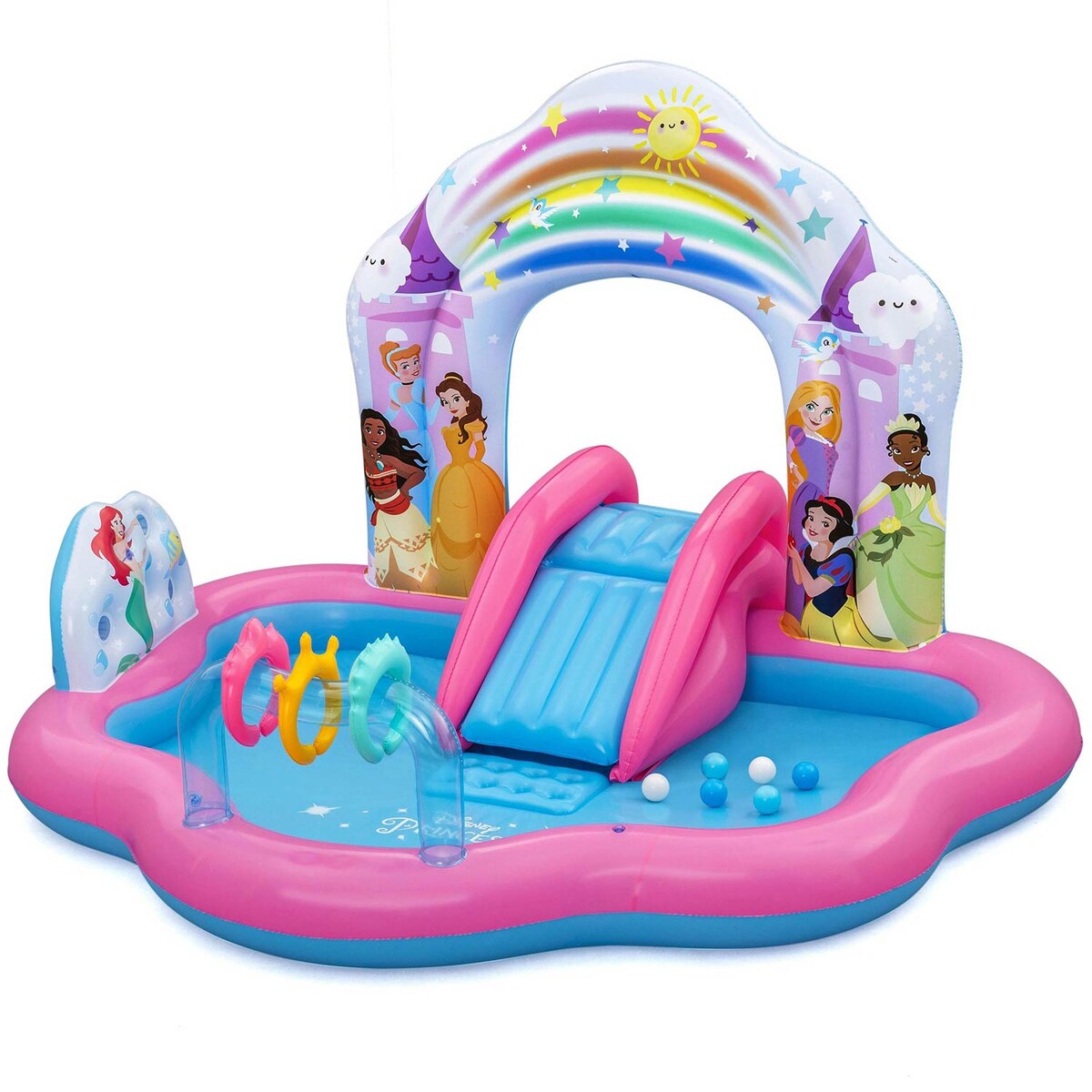 Dmuchany plac zabaw Bestway 9103Y wodny zjeżdżalnia Princess Disney
