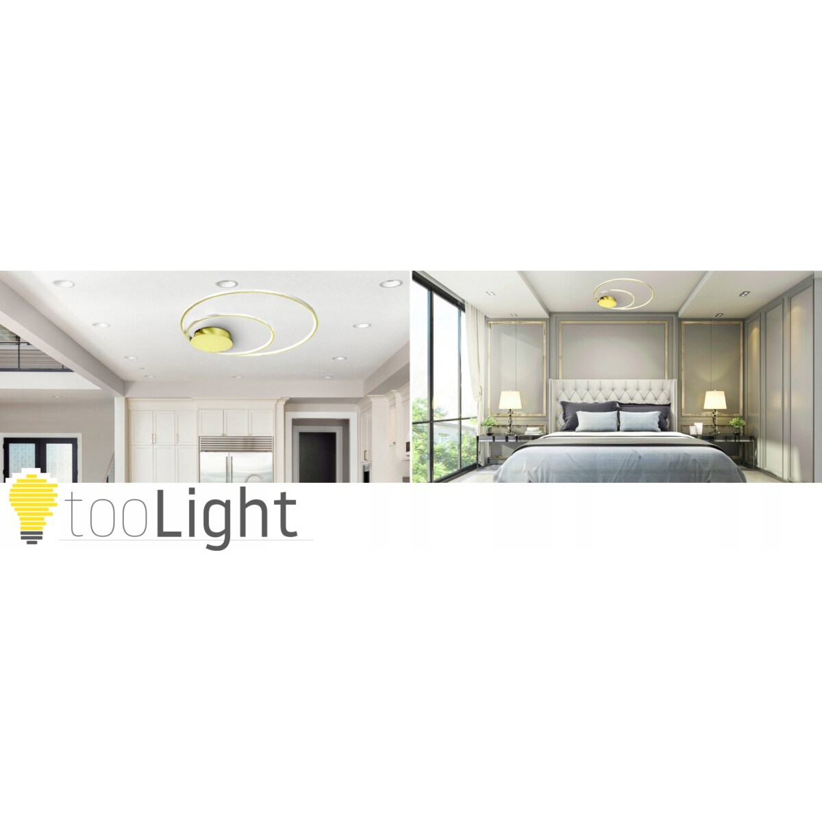 Lampa Sufitowa Plafon Led L.gold Pilot Okrągła