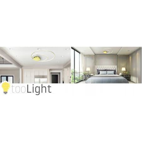 Lampa Sufitowa Plafon Led L.gold Pilot Okrągła