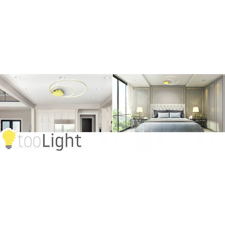 Lampa Sufitowa Plafon Led L.gold Pilot Okrągła
