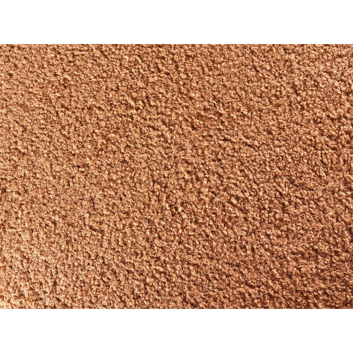 Puf CHILLY Złoty brąz Sztuczne futro 42 cm 42 cm