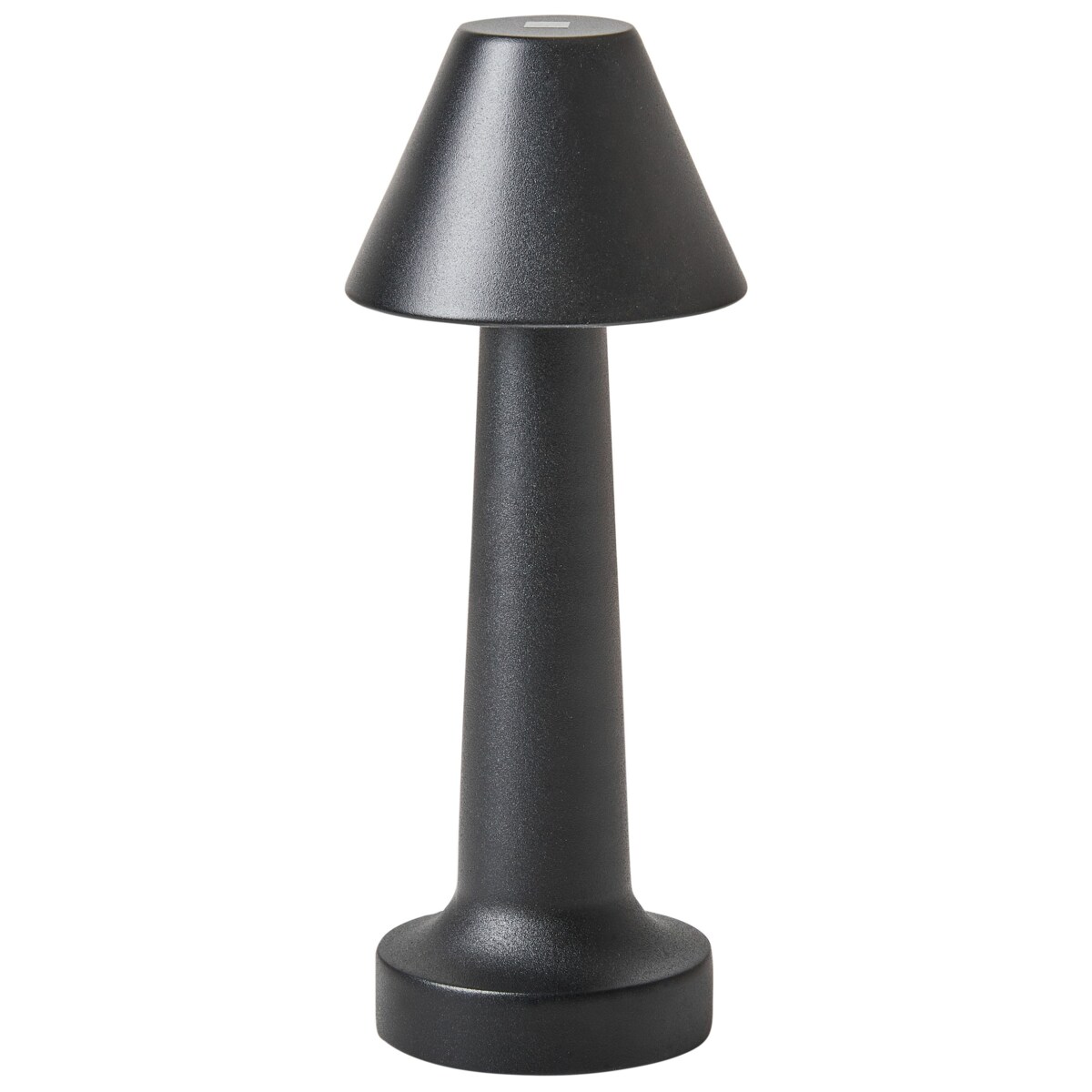 Zestaw 2 lampek stołowych metalowych czarny JOANES